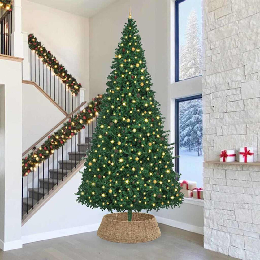 Juletræring Brun 105 x 105 x 28 cm Sjøgress