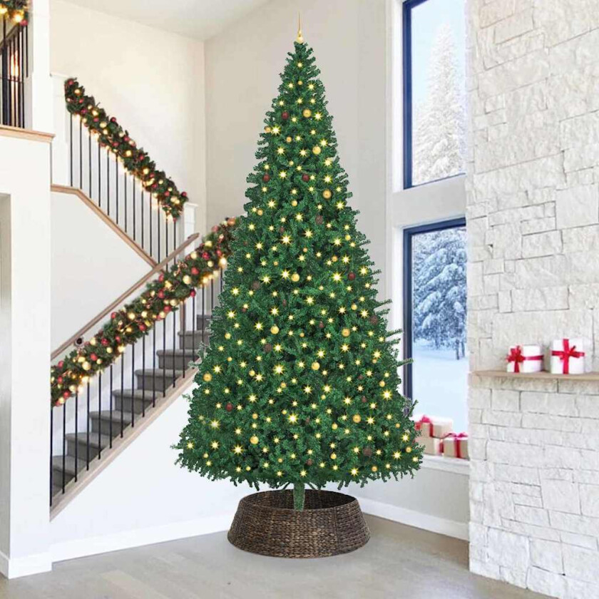 Bilde av Juletræring Svart 105 x 105 x 28 cm Vannhyasint