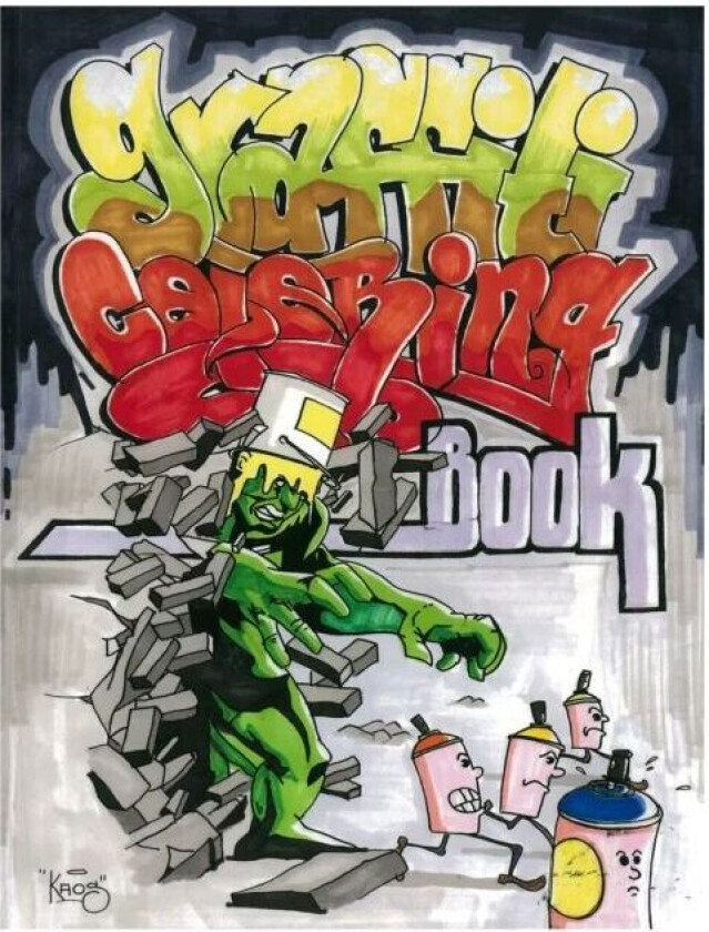 Graffiti Coloring Book