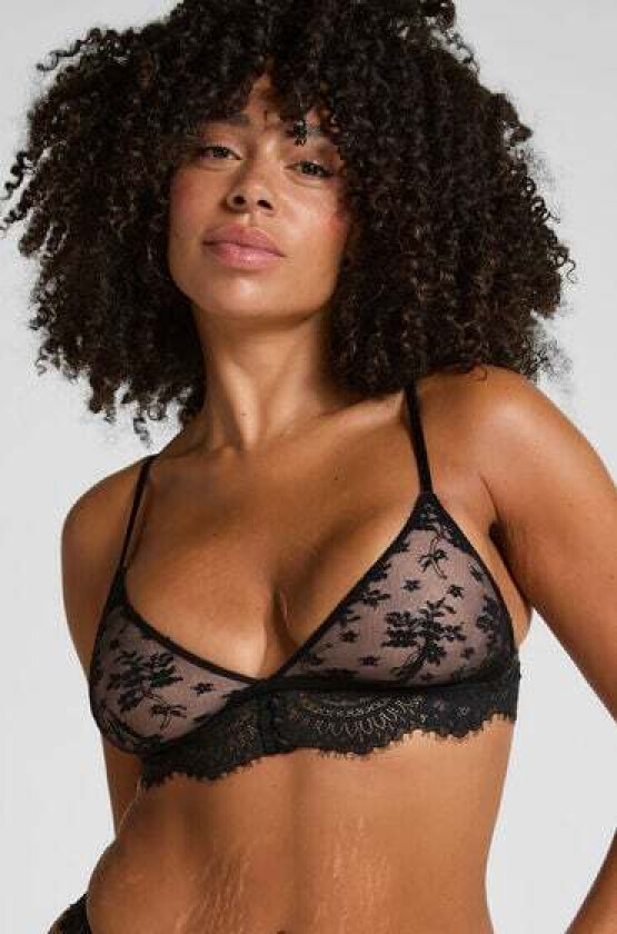Lou Bralette Svart