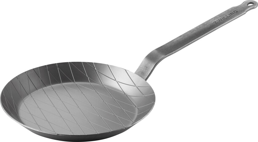 Forge stekepanne/grillpanne 28 cm, karbonstål