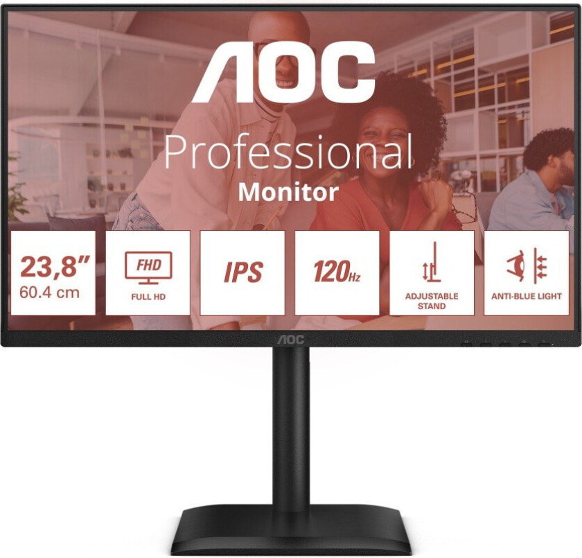 Aoc 24e4u 23.8" 1920 X 1080pixels Ips 16:9 120hz