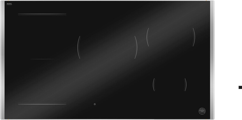 P905I1M30XP Premium induksjonstopp 90 cm med stålramme, 5 soner