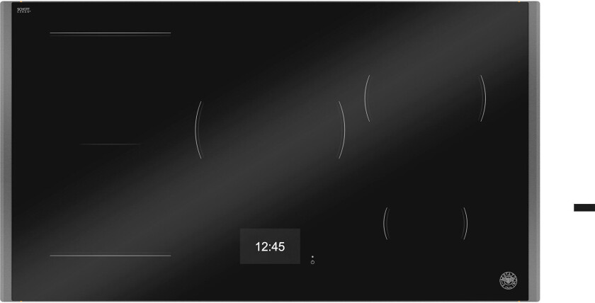 P905I1M37CT Super-Premium induksjonstopp 90 cm med Carbonio-ramme, 5 soner