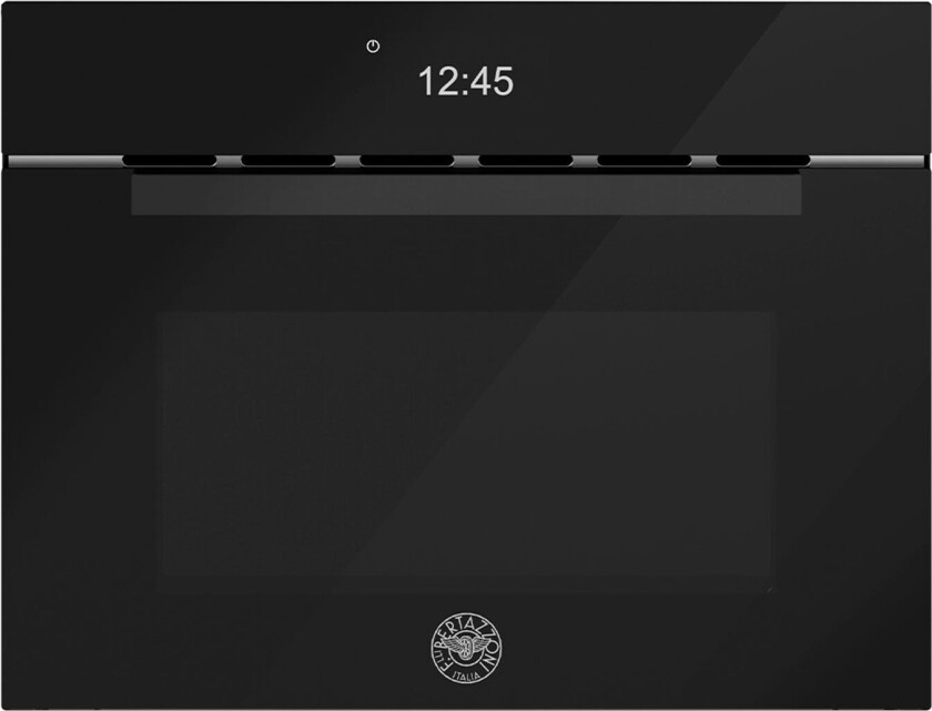 FMOD4077MTB3 Modern kombiovn med mikrofunksjon, svart glass