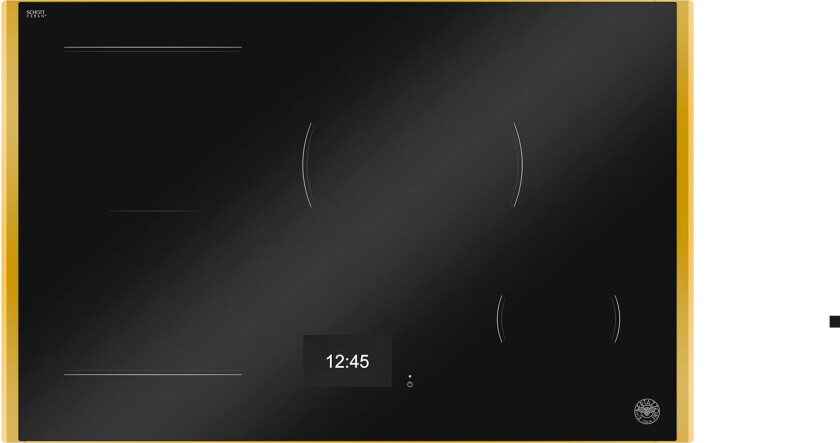 P784I1M37GT Super-Premium induksjonstopp 78 cm med gullramme, 4 soner