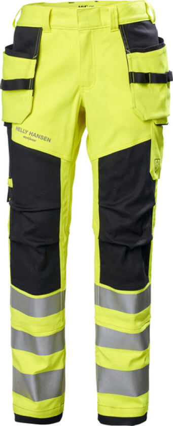 Fyre construction pant class 2 d112 369 hi vis yellow/ebony