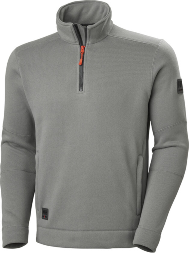 Kensington halfzip knit fleece s 930 mid grey