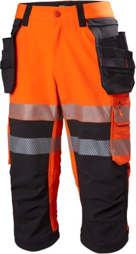 Piratbukse 77502 oransje/grå c48