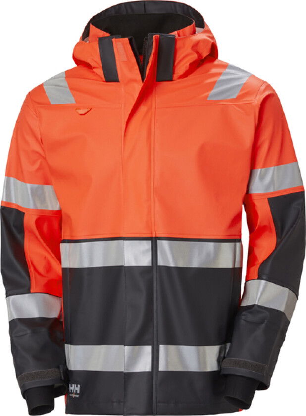 Regnjakke 70295 oransje 4xl