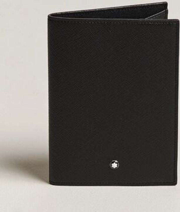 Sartorial Card Passport Holder Black