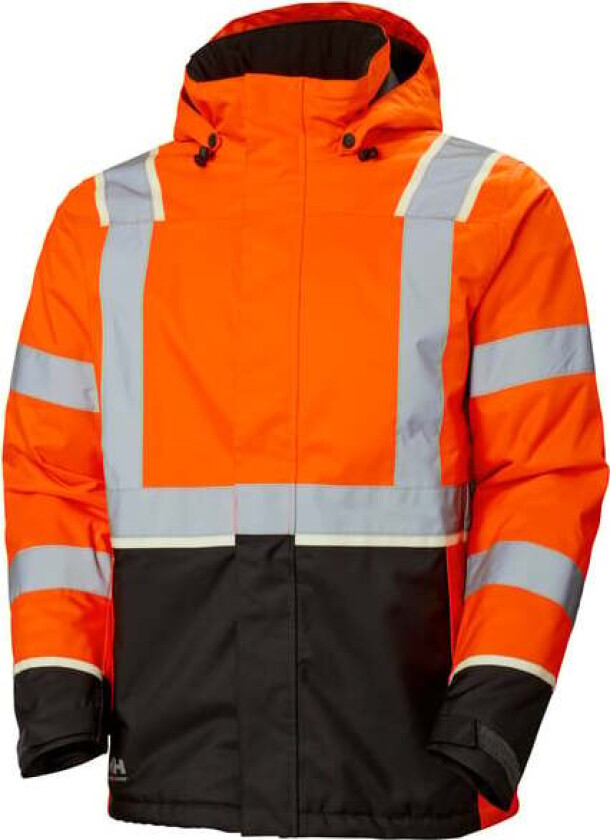 Vinterjakke 71355 hv oransje xs
