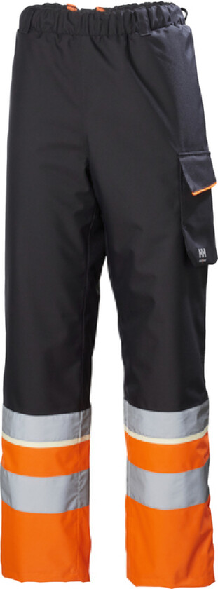 Skallbukse 71187 hv oransje/grå 2xl