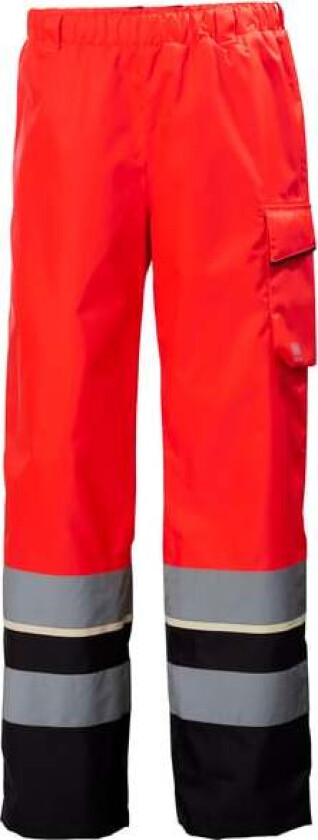 Skallbukse 71187 hv rød/koksgrå 2xl