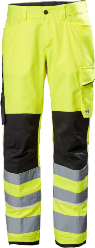 Arbeidsbukse 77514 hv gul/grå d104
