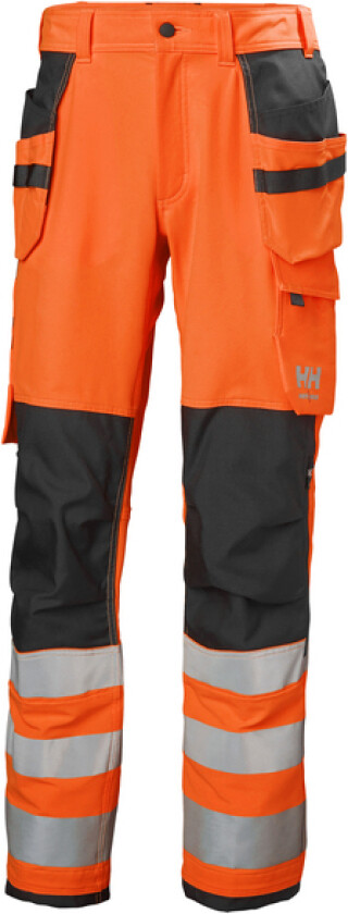 Håndverksbukse 77428 oransje d108