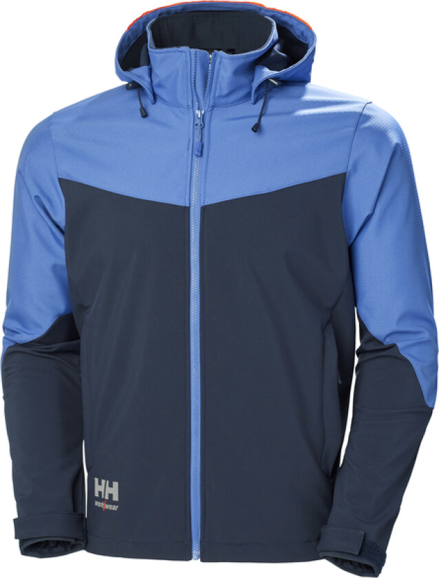 Jakke HELLY HANSEN Oxford Softshell, lyseblå 3XL