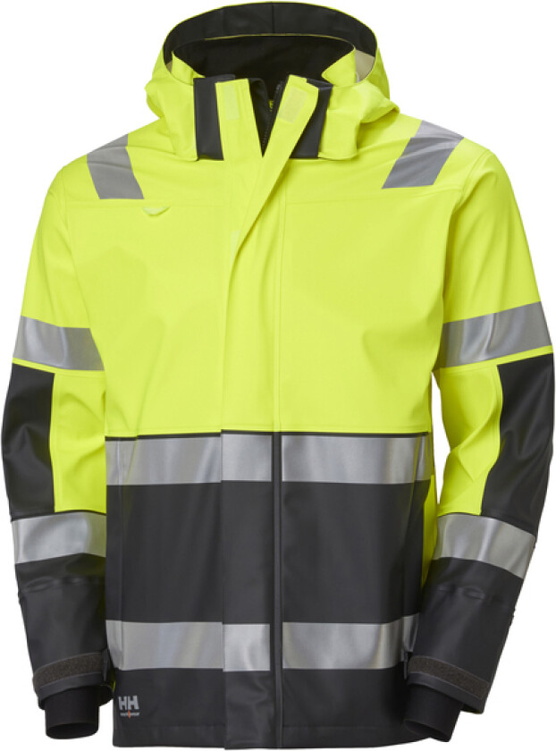 Regnjakke 70295 gul 4xl