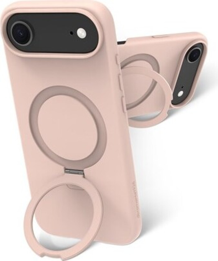 iPhone 17 Air Roskilde skinndeksel (pink sand)