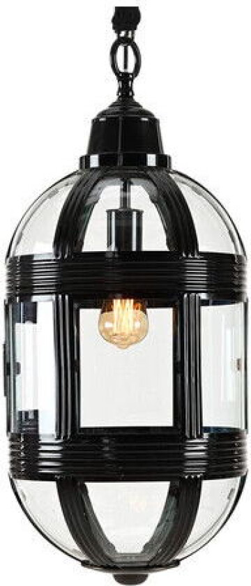Timeless Octagonal Ceiling Lamp Black