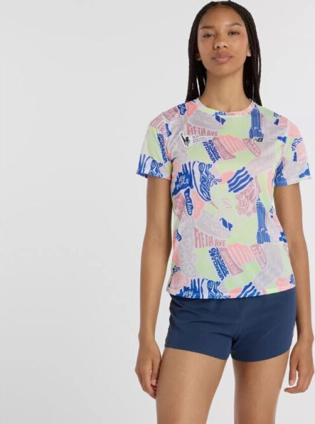 NYC Marathon Athletics Printed SS Tee