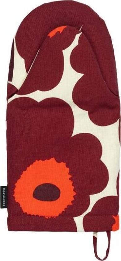 Bilde av Pieni Unikko grytevott, vanilje/vinrød/rød