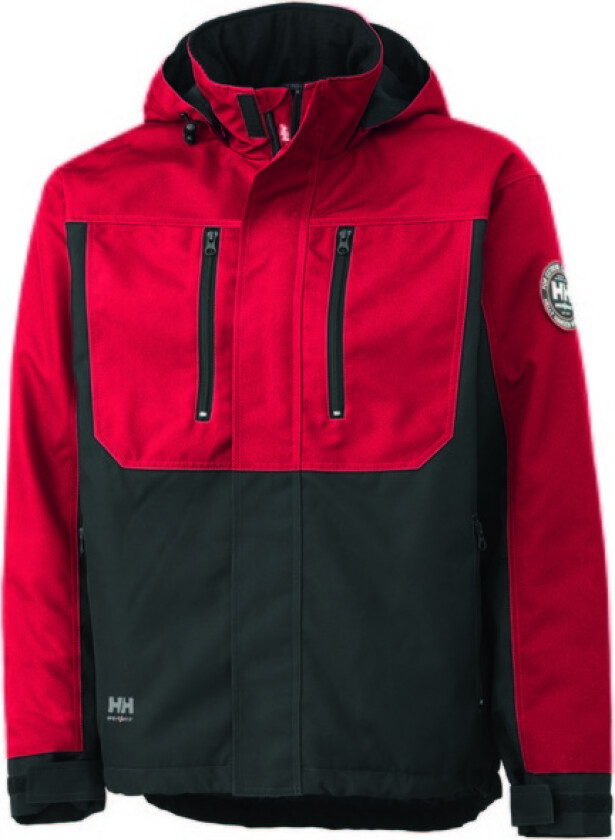 Berg jacket l 130 hh red/b lack