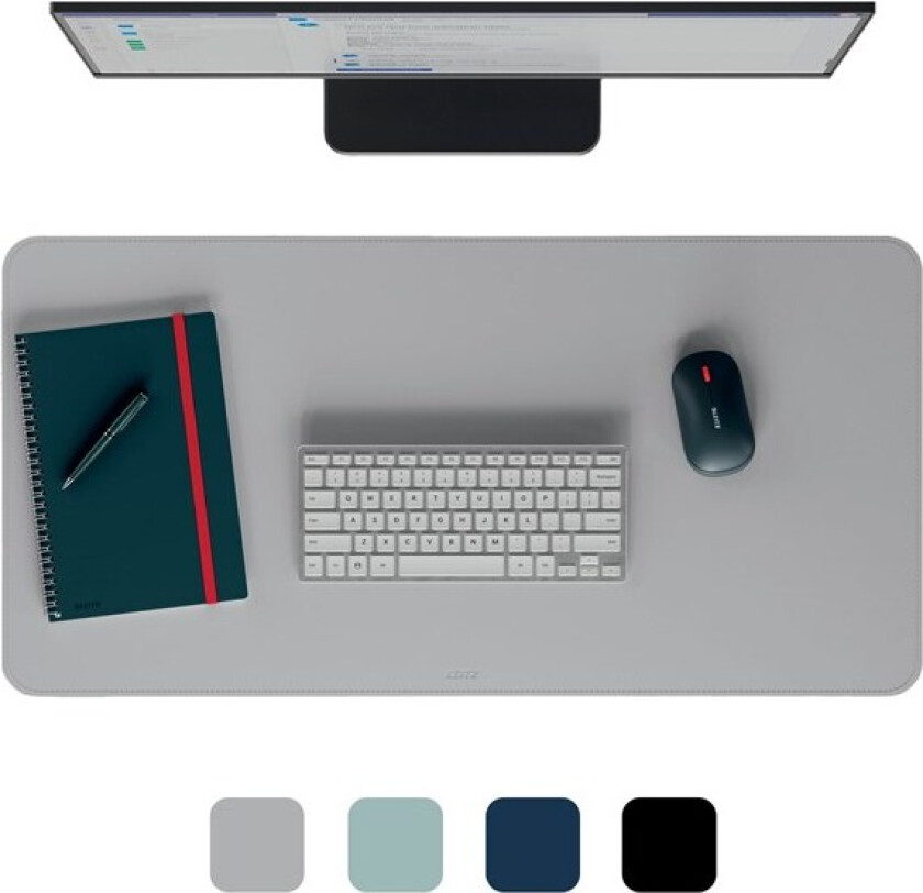 Skriveunderlag 40x80cm lysegrå