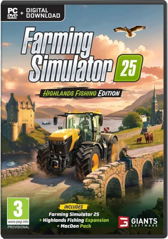 Farming Simulator 25: Highlands Fishing Edition (PC)