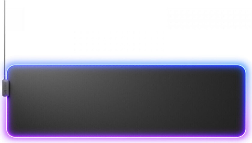 Mouse Pad 2 GLED Large Extended Black