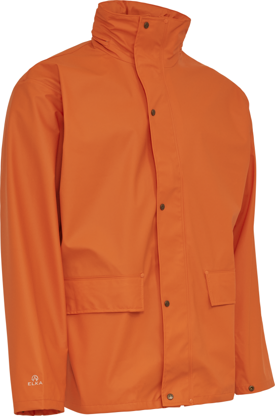 Regnjakke PU 026300 orange Str. 2XL