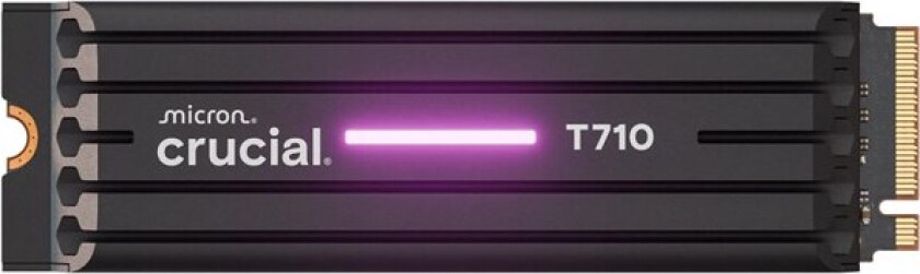 T710 SSD - 1TB - Med varmespreder - Svart - M.2 2280 - PCIe 5.0