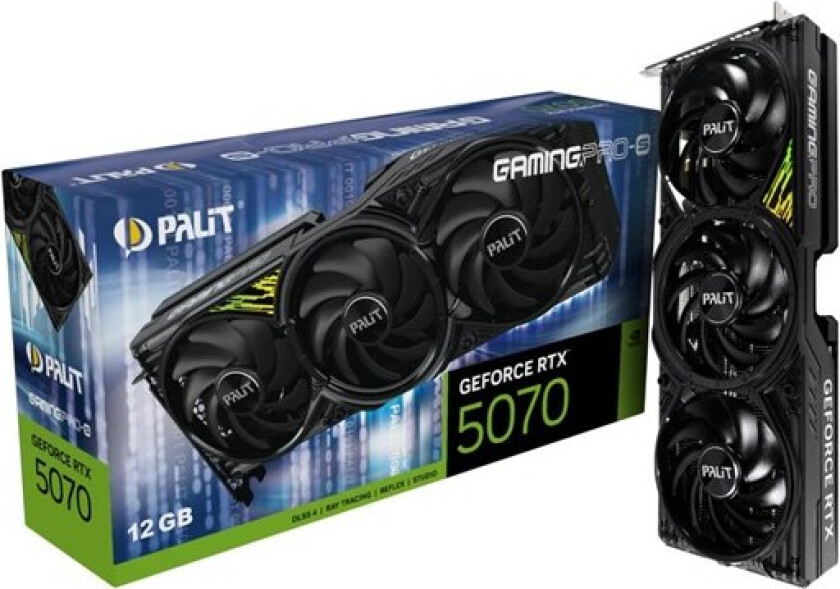GeForce RTX 5070 GamingPro-S - 12GB GDDR7 RAM - Grafikkort