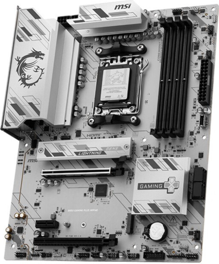 B850 GAMING PLUS WIFI6E - motherboard - ATX - Socket AM5 - AMD B850 Hovedkort - AMD B850 - AMD AM5 socket - DDR5 RAM - ATX