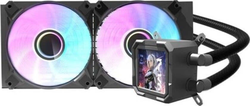 DV240S CPU Water Cooler - Black - CPU Vannkjøling - Max 30 dBA