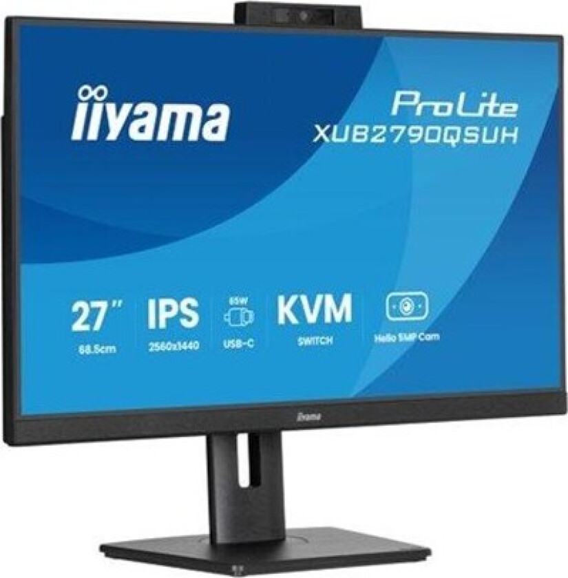 27" iiyama ProLite XUB2790QSUH-B2 - LED monitor - QHD - 27"