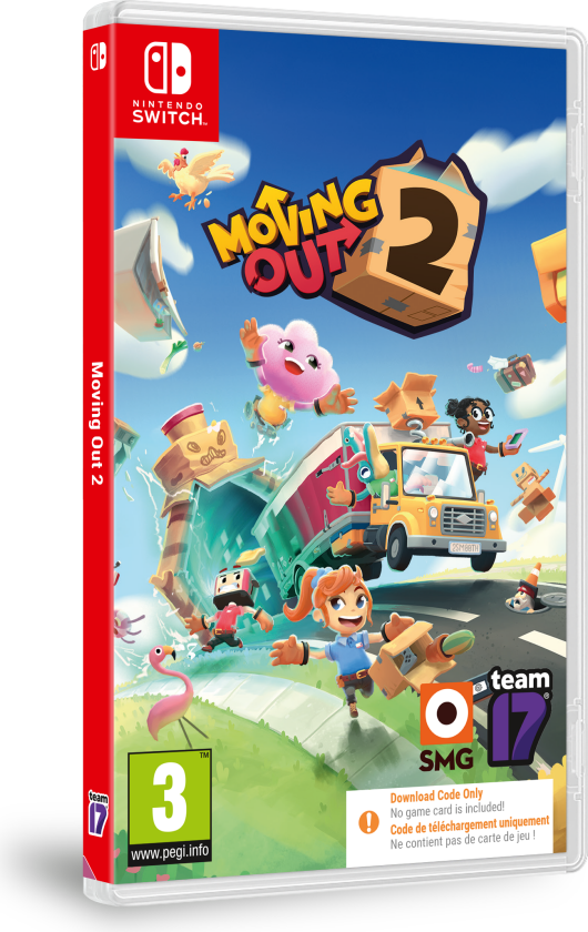 Moving Out 2 (Code in a Box) - Nintendo Switch - Simulering