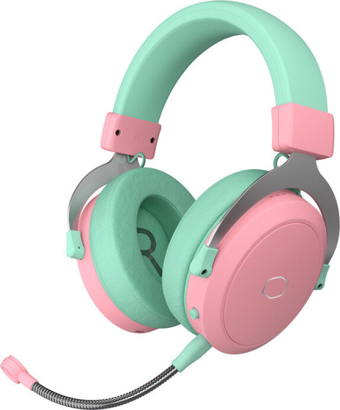 CH351-MC Gaming Headphones - Green Pink
