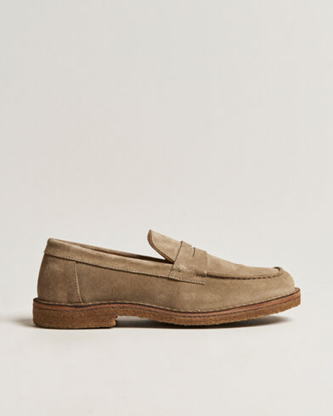 Mokaflex Loafers Stone Suede