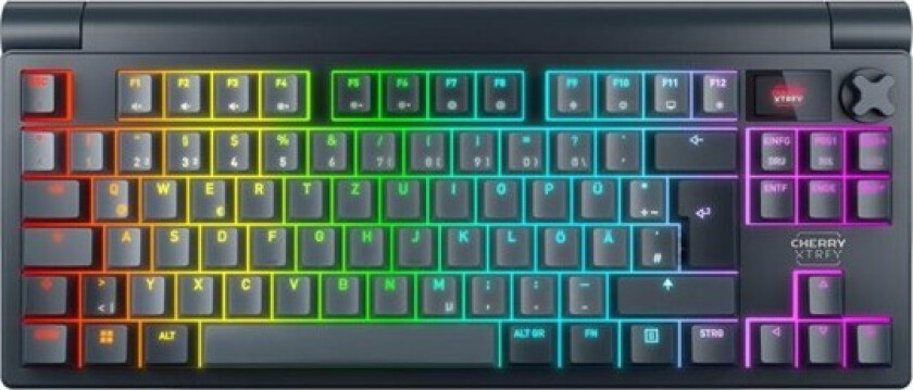 XTRFY - keyboard - 80% TKL - QWERTY - US - red Input Device - Gamingtastatur - Engelsk (US) - Rød