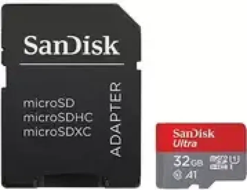 Sandisk memory card microSDHC 32GB Ultra 120MB/s A1 + adapter