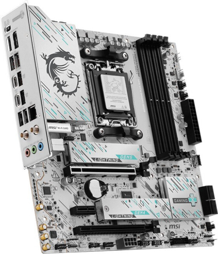 B850M GAMING PLUS WIFI Hovedkort - AMD B850 - AMD AM5 socket - DDR5 RAM - Micro-ATX