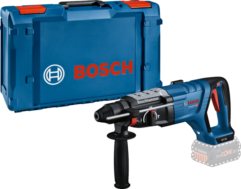 Młotowiertarka Bosch Bosch cordless rotary hammer GBH 18V-28 D Professional solo, 18Volt XL-BOXX (blue/black, without battery and charger, in XL-BOXX) - SOLO