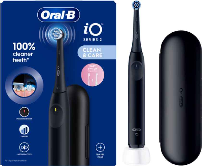 Oral-B iO Series 2 Elektrisk tandbørste Night Black Special Edition