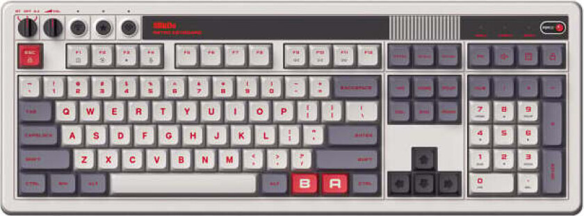 Retro Mechanical Keyboard (N Edition) - Engelsk (UK)