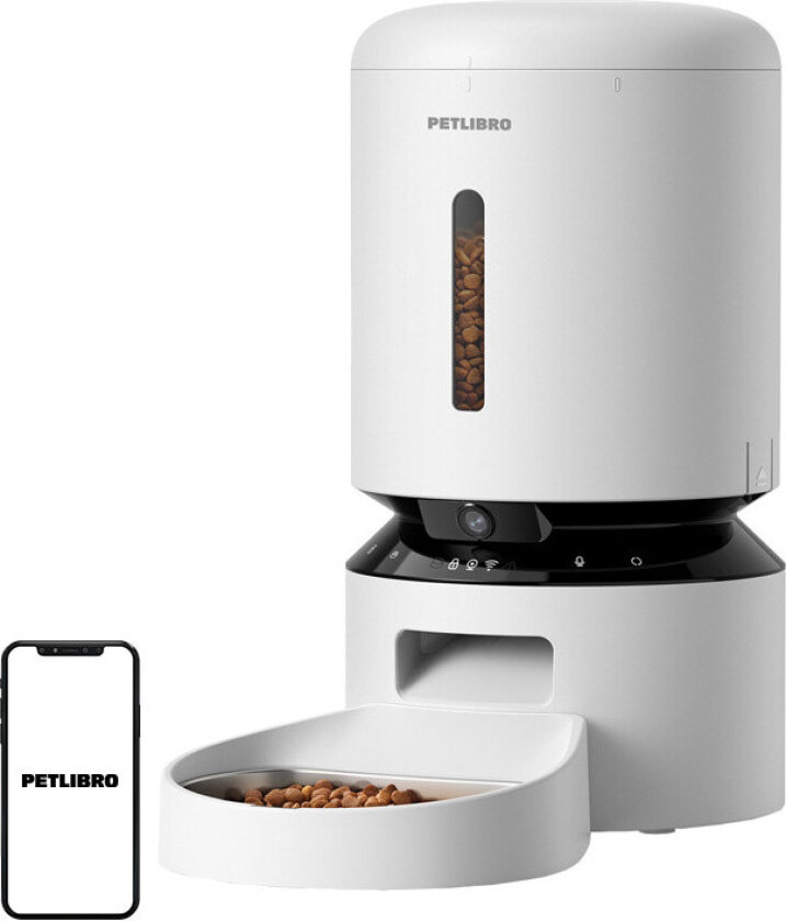 Granary Feed Dispenser with Camera 5L - White
