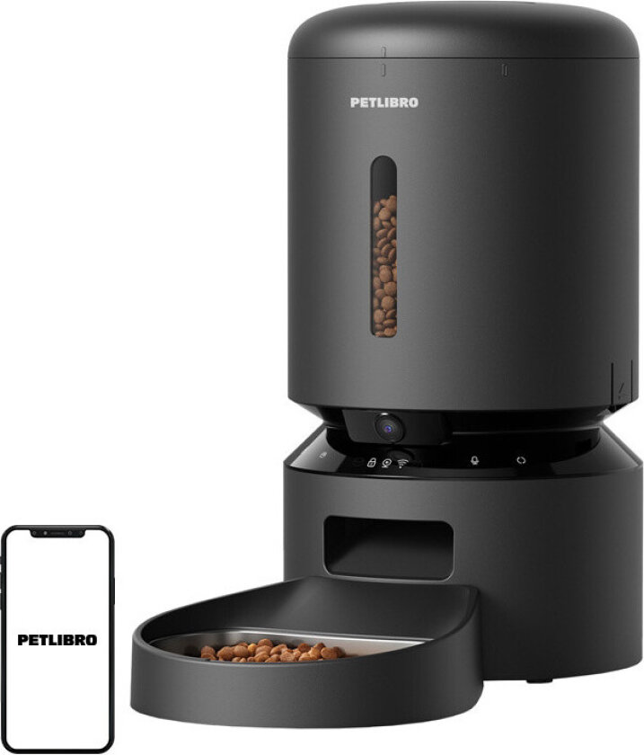 Bilde av Granary Feed Dispenser with Camera 5L - Black