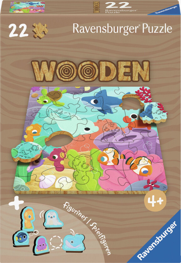 Sea Animals - Wooden