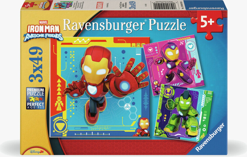 Iron Man & His Awesome Friends, 3x 49pc
