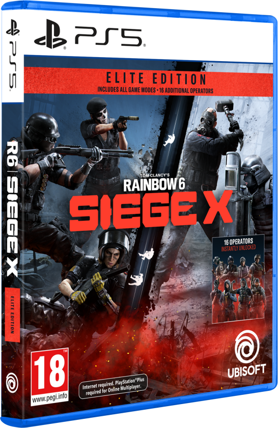Tom Clancy's Rainbow Six Siege X (Elite Edition) - Sony PlayStation 5 - Shooter